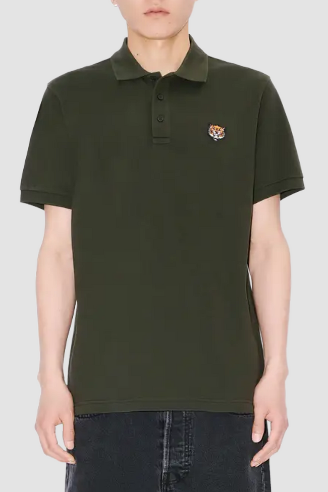 Kenzo Happy Tiger Polo - Khaki