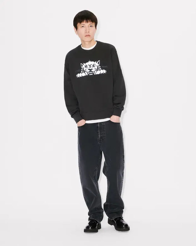 Kenzo Happy Tiger Crewneck - Black
