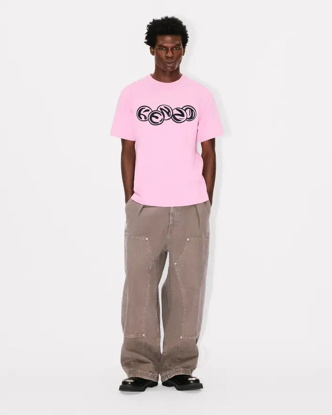 Kenzo Pachinko Embroidered Tee - Rose