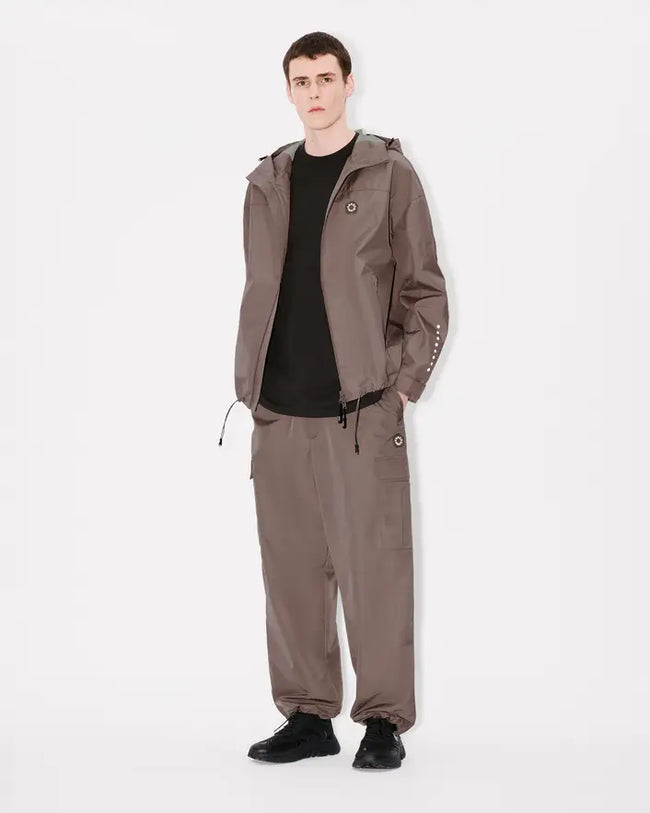 Kenzo Boke Flower 2.0 Windbreaker Jacket - Taupe