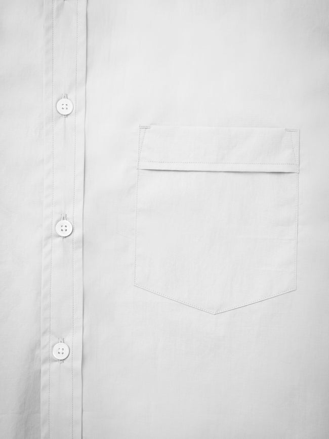 COOR Paper Cotton Shirt - White