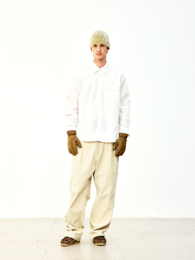COOR Paper Cotton Shirt - White