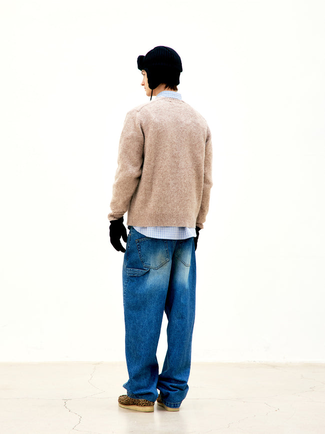 COOR Dusty 5 Pocket Carpenter Jeans - Washed Indigo