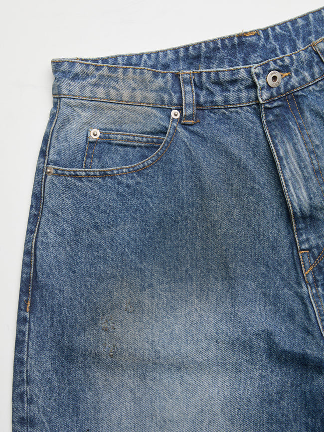 COOR Dusty 5 Pocket Carpenter Jeans - Washed Indigo