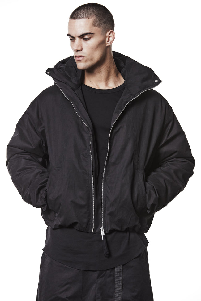 thom/krom MJ74 Padded Short Jacket - Black