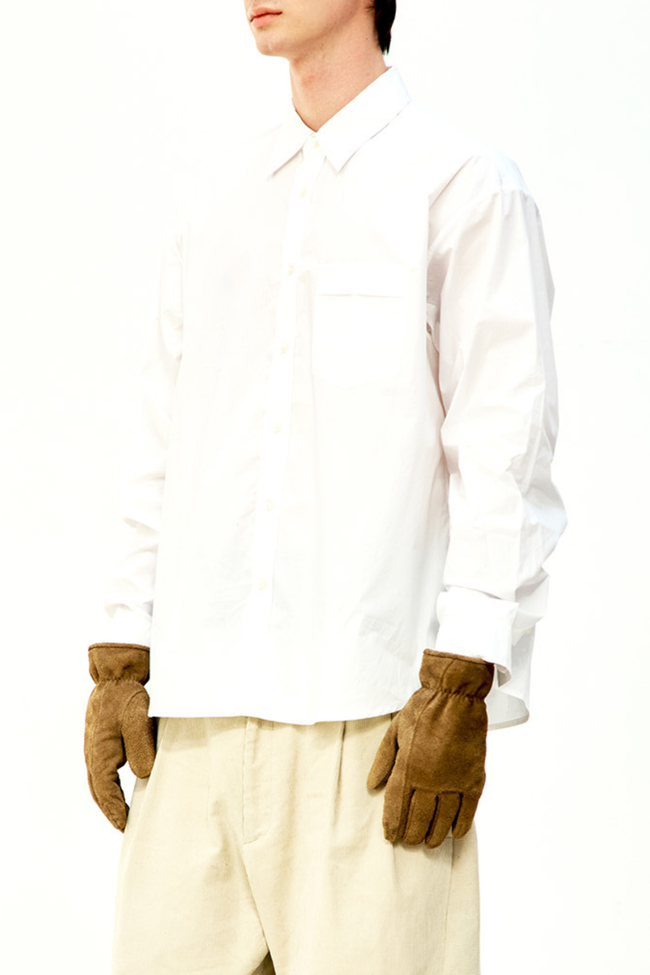 COOR Paper Cotton Shirt - White