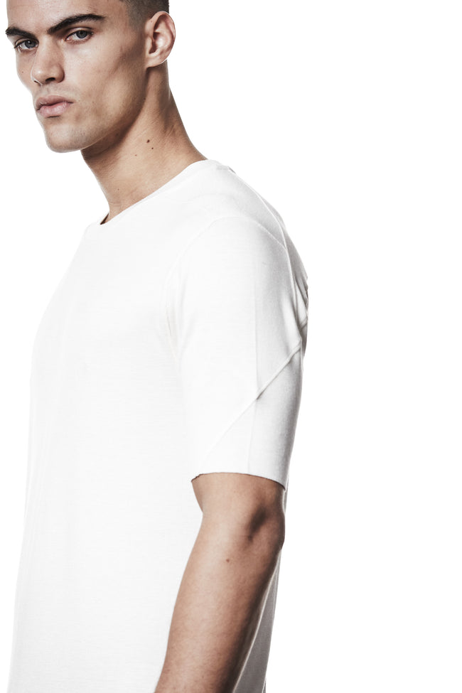 thom/krom M TS 890 Basic Round Neck Tee - Oat