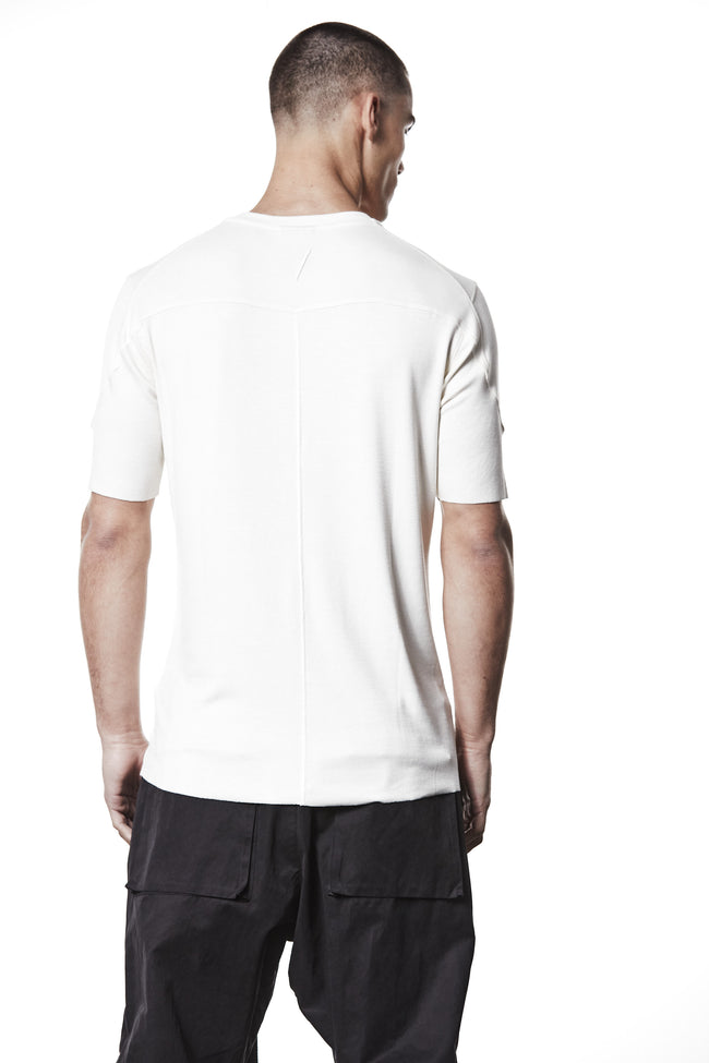thom/krom M TS 890 Basic Round Neck Tee - Oat