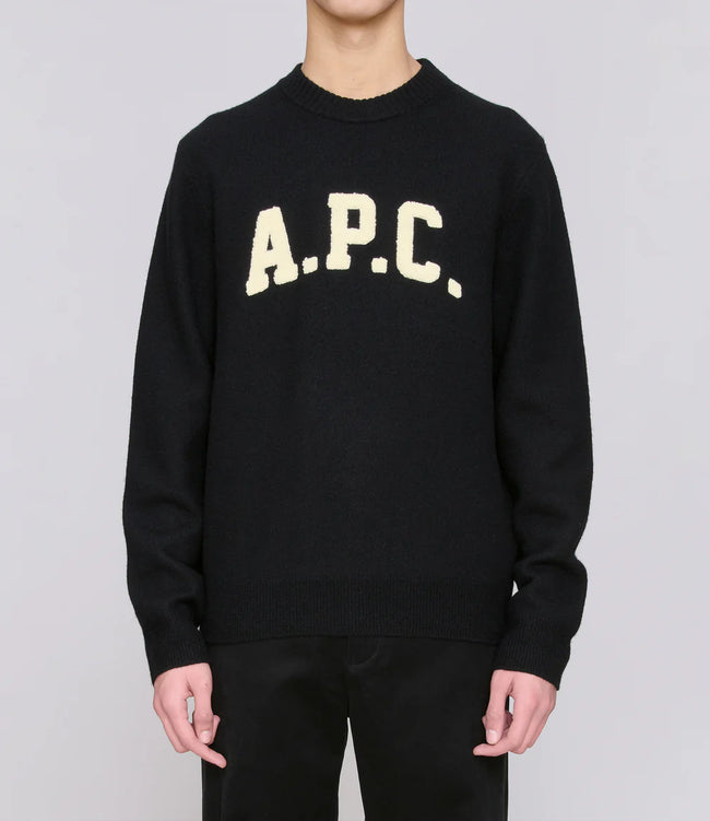 A.P.C. Jay Pullover Sweater - Black