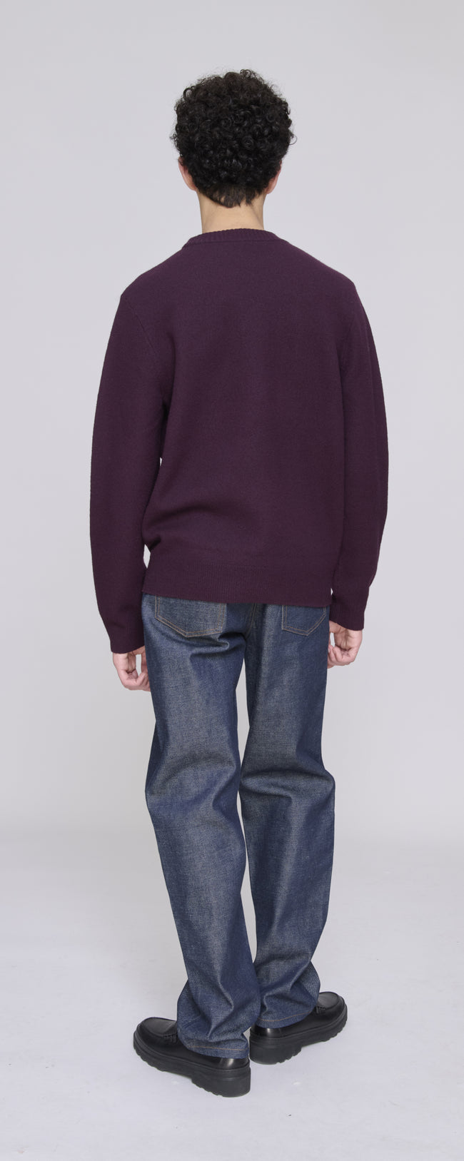 A.P.C. Jay Pullover Sweater - Burgundy