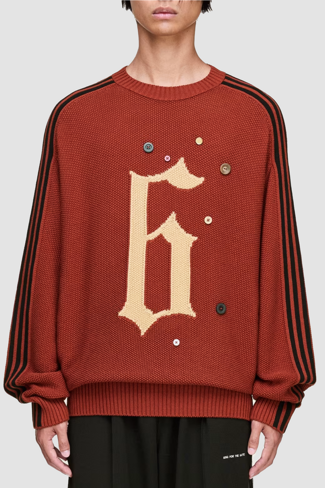 Adidas x Song For The Mute ADI006 Sweater - Wild Sepia