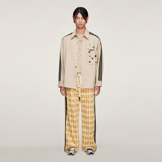 Adidas x Song For The Mute ADI006 Velvet Track Pants - Wonder White