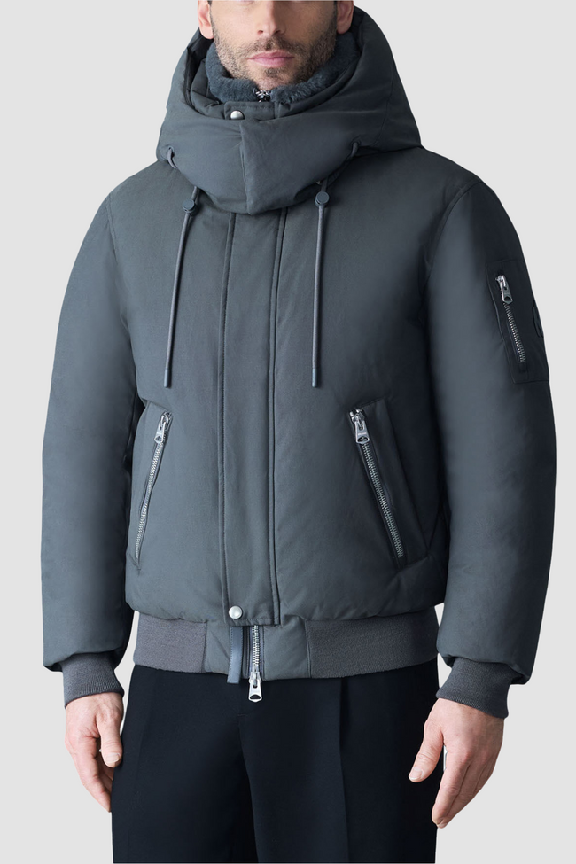 Mackage Mens Down Bomber Iker - Carbon