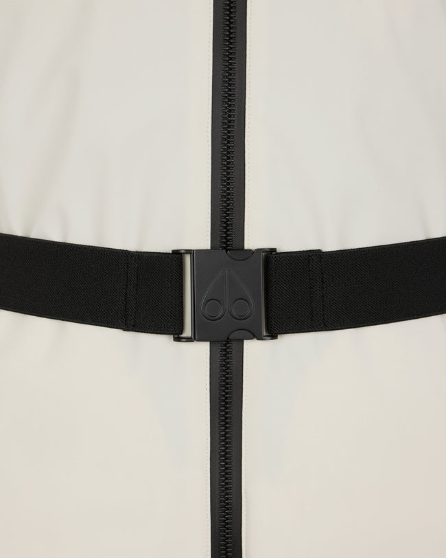 Moose Knuckles Womens Down *Parka Wingrove - Alabaster