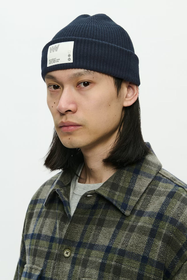 WOOD WOOD WWMilo Beanie - Navy