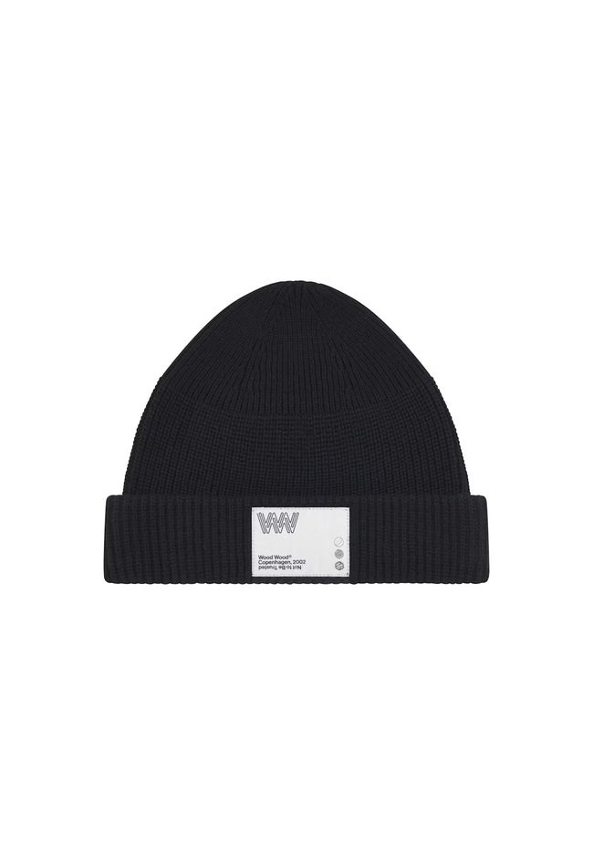 WOOD WOOD WWMilo Beanie - Black