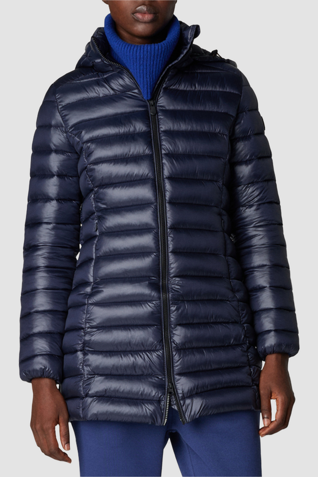 Save The Duck Womens Eco Jacket Miri - Blue/Black