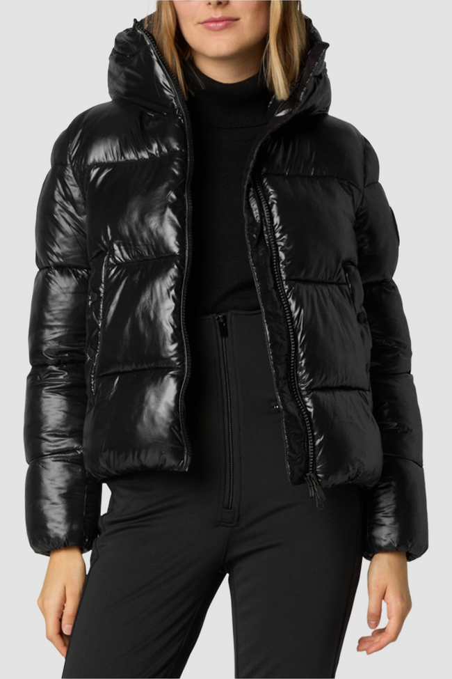 Save The Duck Womens Eco Jacket Biddy - Black