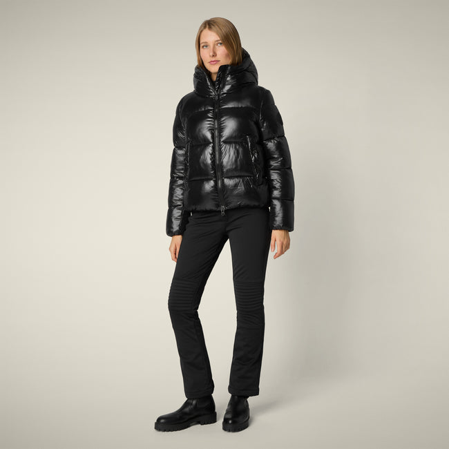 Save The Duck Womens Eco Jacket Biddy - Black