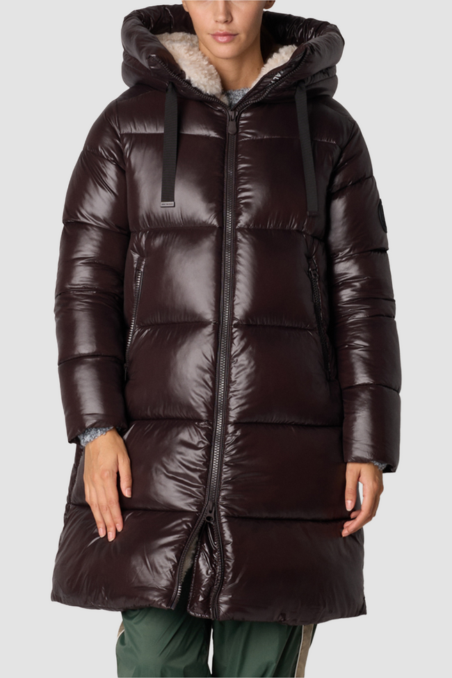 Save The Duck Womens Eco *Parka Bella - Brown/Black
