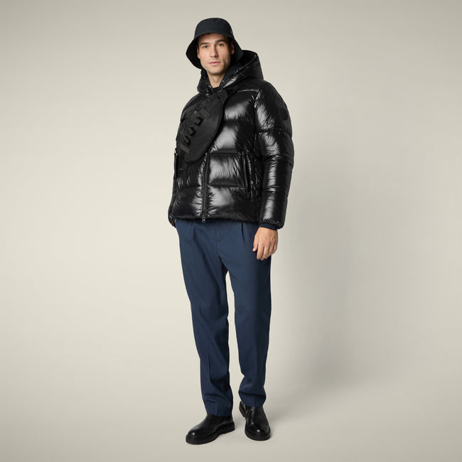 Save The Duck Mens Eco Jacket Edgard - Black