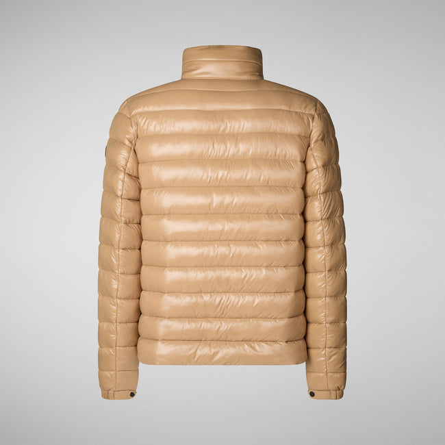 Save The Duck Mens Eco Jacket Holden - Biscuit Beige
