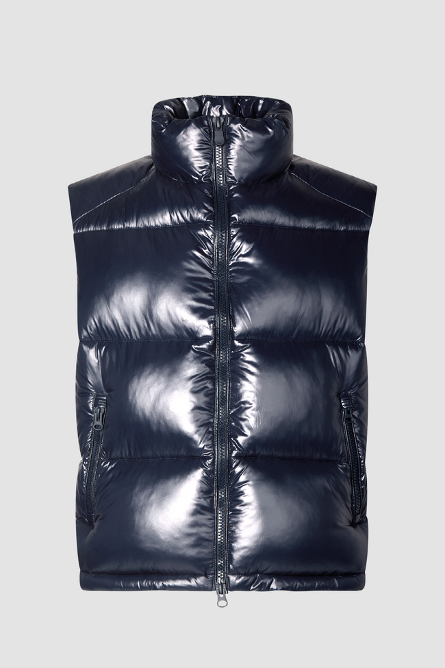 Save The Duck Mens Eco Vest Ailantus - Blue/Black