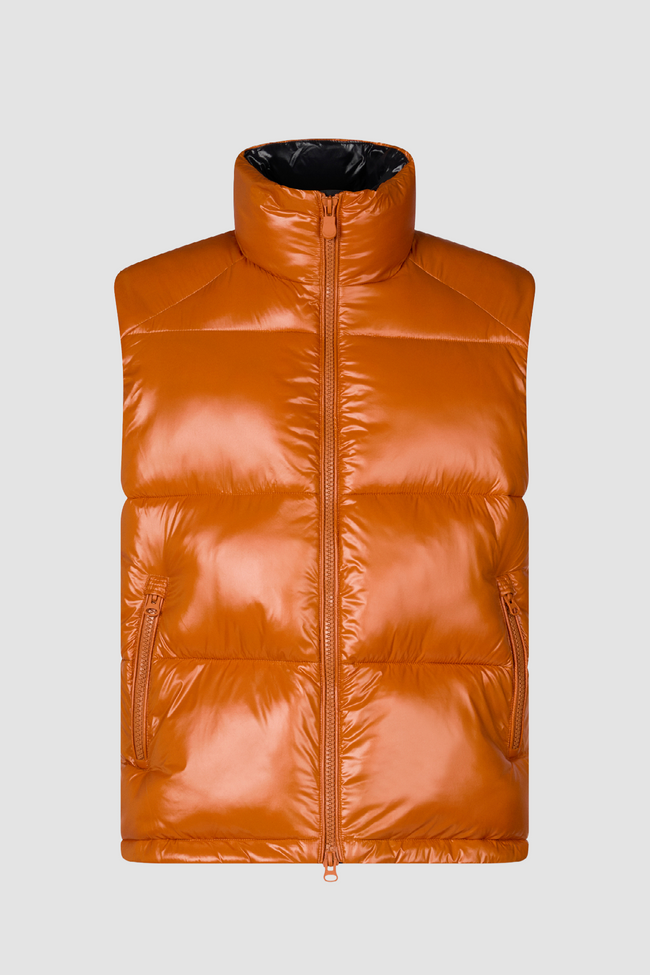 Save The Duck Mens Eco Vest Ailantus - Fox Brown