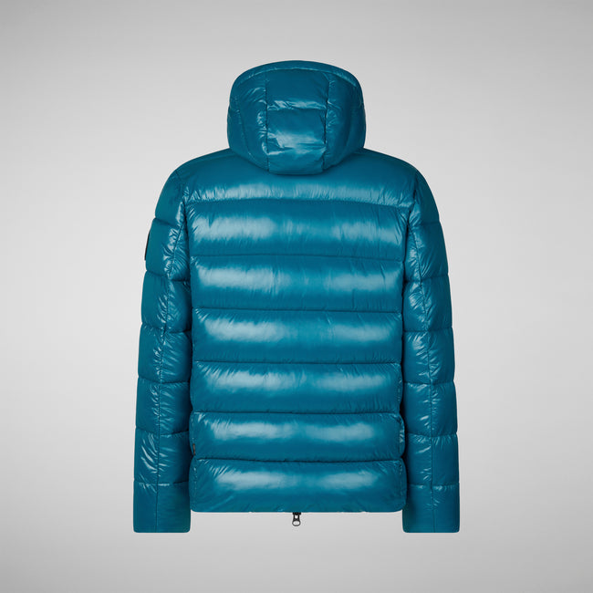 Save The Duck Mens Eco Jacket Campbell - Horizon Blue