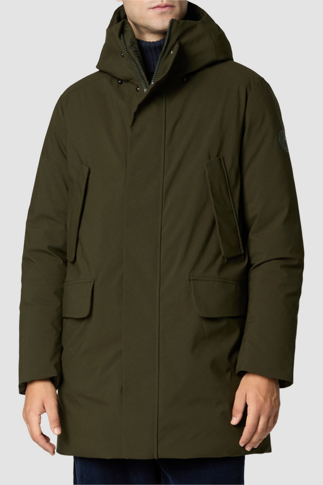 Save The Duck Mens Eco *Parka Wilson - Land Green
