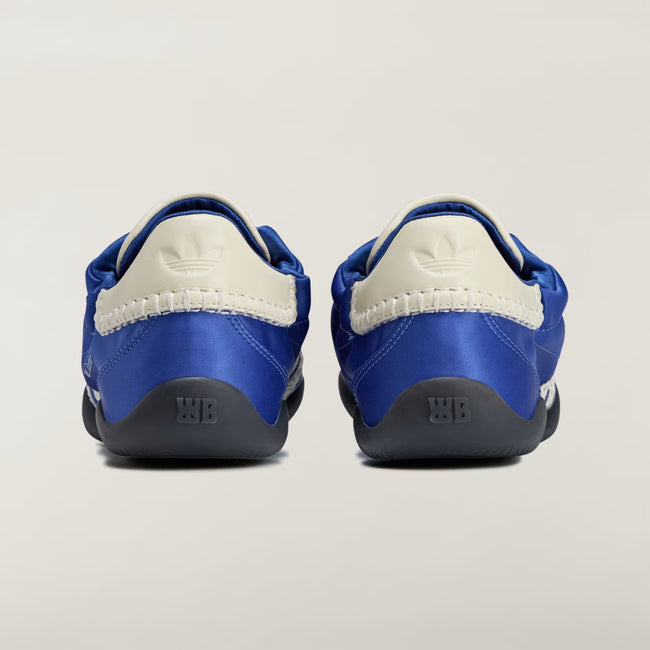 Adidas x Wales Bonner Karintha Lo Satin Sneakers - Cream White/Blue