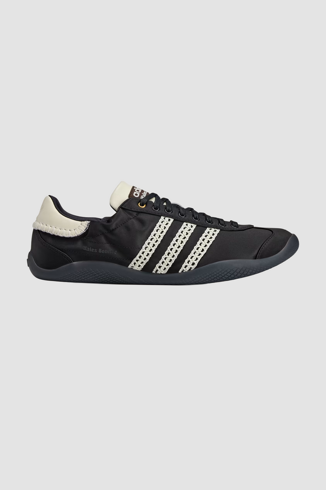 Adidas x Wales Bonner Karintha Lo Satin Sneakers - Core Black/Dark Brown/Cream White
