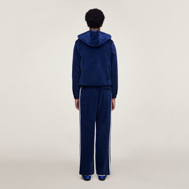 Adidas x Wales Bonner WB Velour Track Jacket - Collegiate Navy