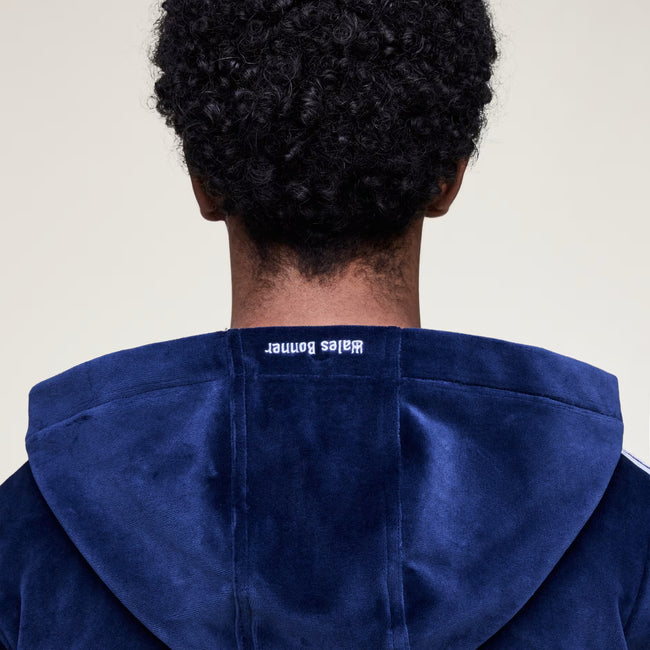 Adidas x Wales Bonner WB Velour Track Jacket - Collegiate Navy
