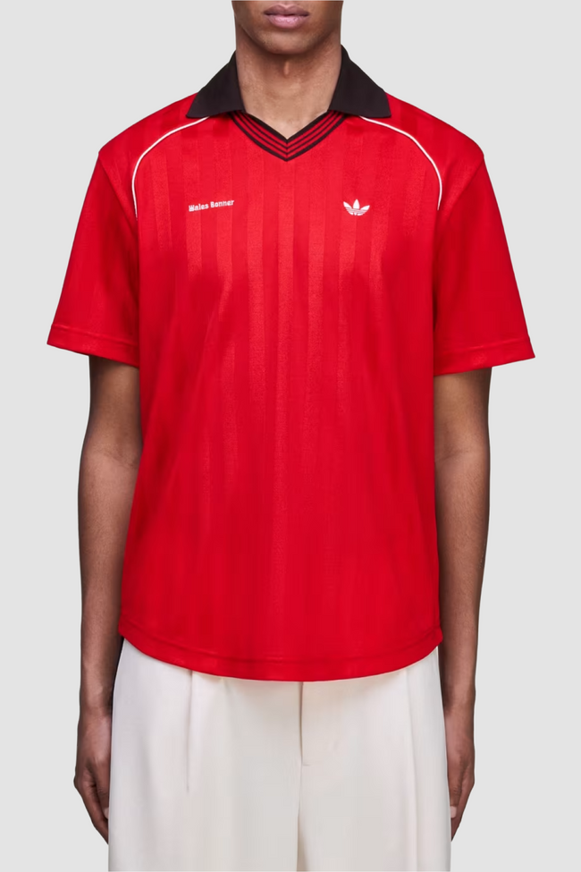 Adidas x Wales Bonner WB Football Tee - Better Scarlet