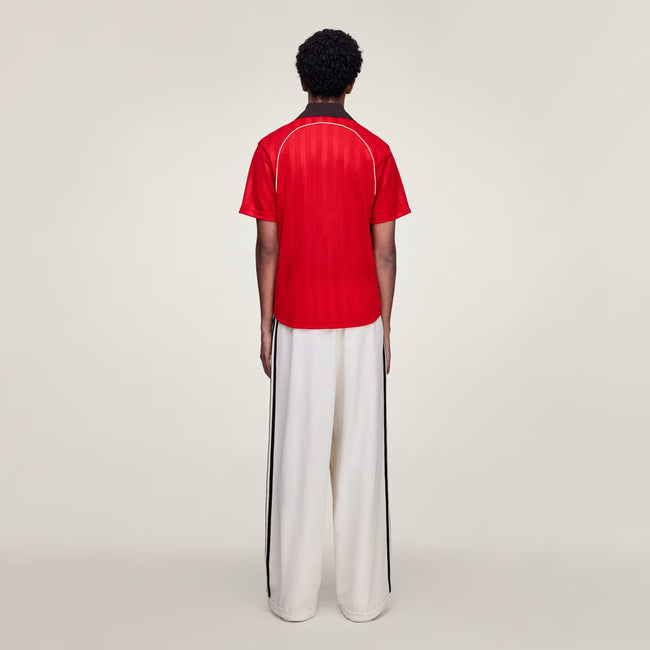 Adidas x Wales Bonner WB Football Tee - Better Scarlet