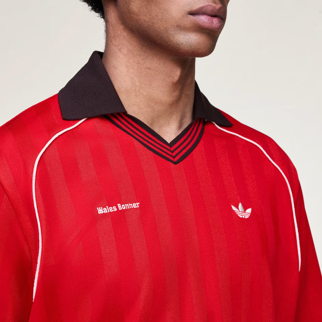 Adidas x Wales Bonner WB Football Tee - Better Scarlet