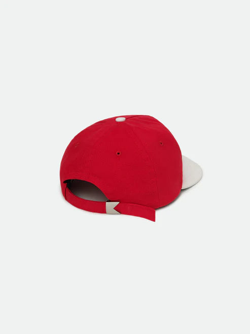 Rhude Contrast Logo Cap - Red/White