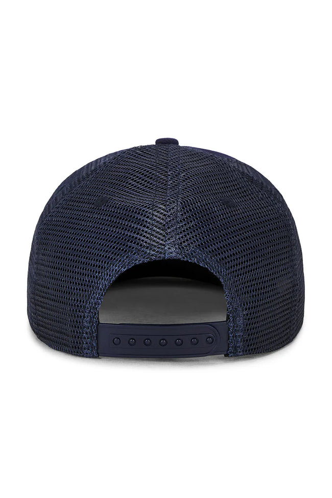 Rhude Patch Trucker Cap - Navy/White