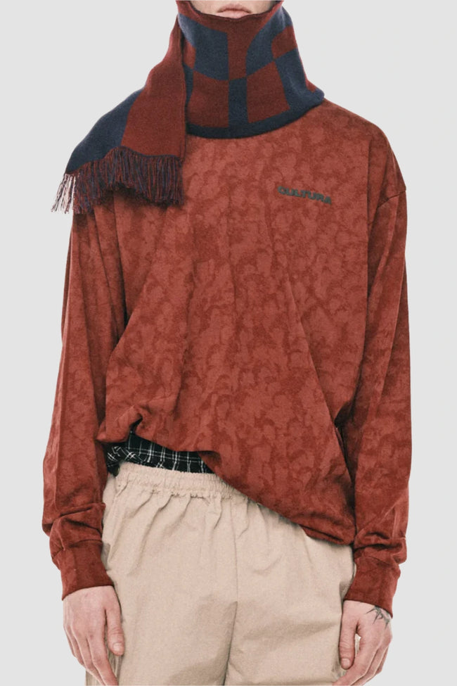 Cultura Official #001 L/S Tee - Red