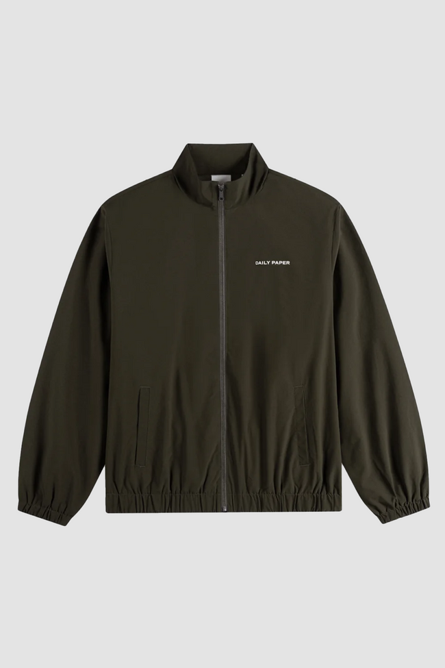 Daily Paper Eward Crinkle Jacket - Rosin Green