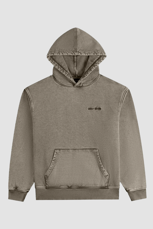 Daily Paper Dias Washed Hoodie - Rosin Green