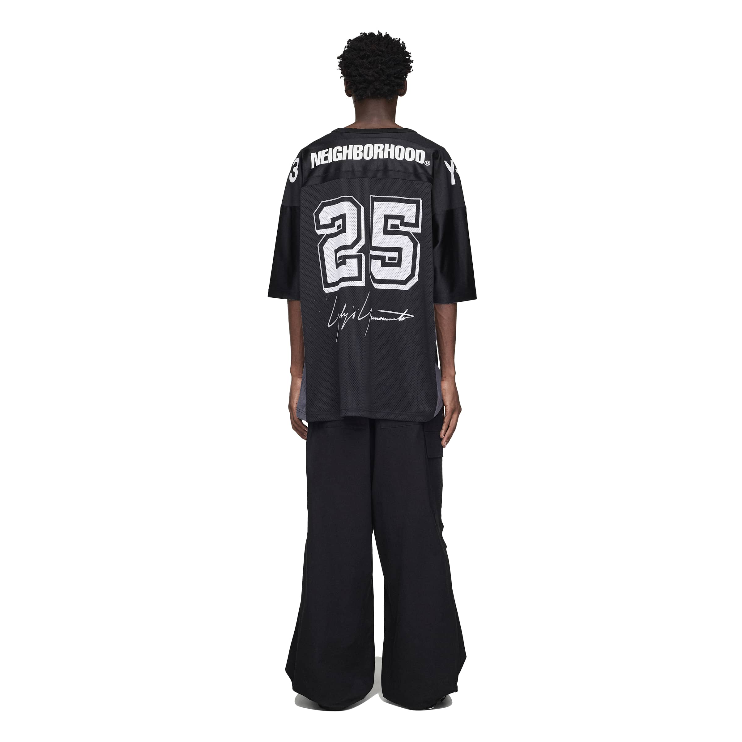 Y-3 x NEIGHBORHOOD Football Jersey - Black - Due West