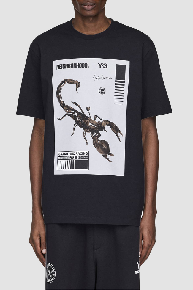 Y-3 x NEIGHBORHOOD Graphic Tee - Black