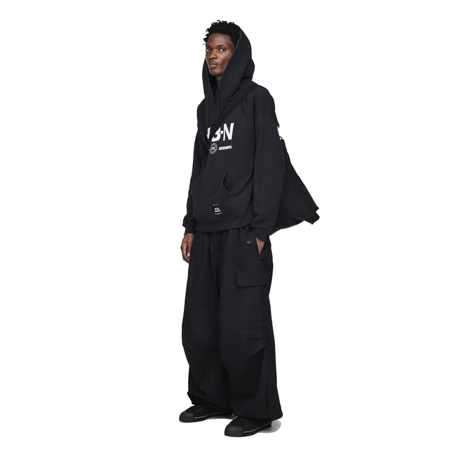 Y-3 x NEIGHBORHOOD Graphic Hoodie - Black