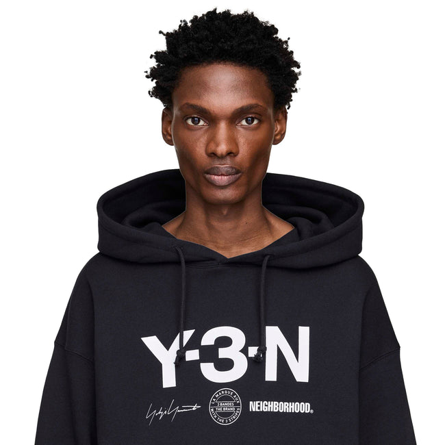 Y-3 x NEIGHBORHOOD Graphic Hoodie - Black