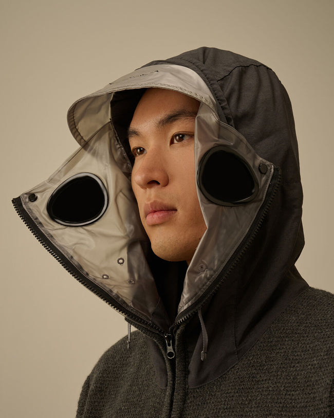 C.P. Company 245A Lambswool Sweater - Dark Shadow Grey