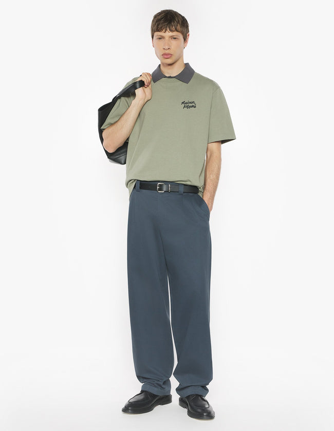 Maison Kitsuné Handwriting Comfort Tee - Laurel Green