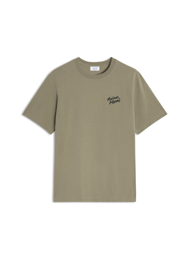 Maison Kitsuné Handwriting Comfort Tee - Laurel Green