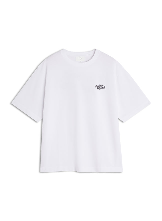 Maison Kitsuné Handwriting Oversized Tee - White